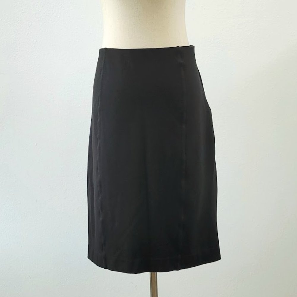 TOMMY BAHAMA A-line mini skirt black Sz L